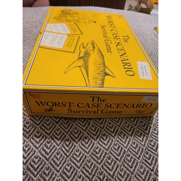 The Worst Case Scenario Survival Board Game 2001 University Games Complete. Open - Picture 3 of 16